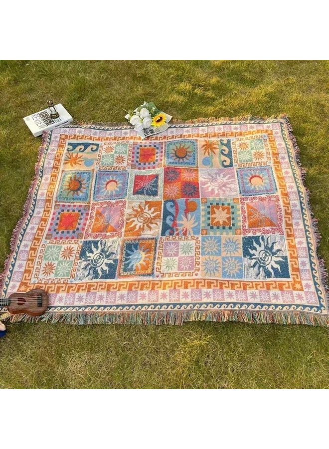 Thickened Washable Anti Tear Picnic Camping Mat 61 02 X 51 18 Inch Outdoor Beach Blanket - Image 1